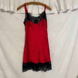 vintage silk Victorias secret slip dress